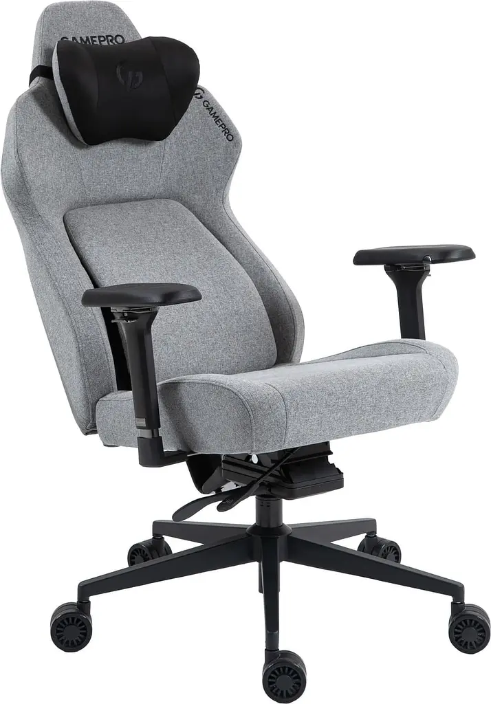 Ігрове крісло GamePro GC925G Gray Black (GC925G) - фото 5