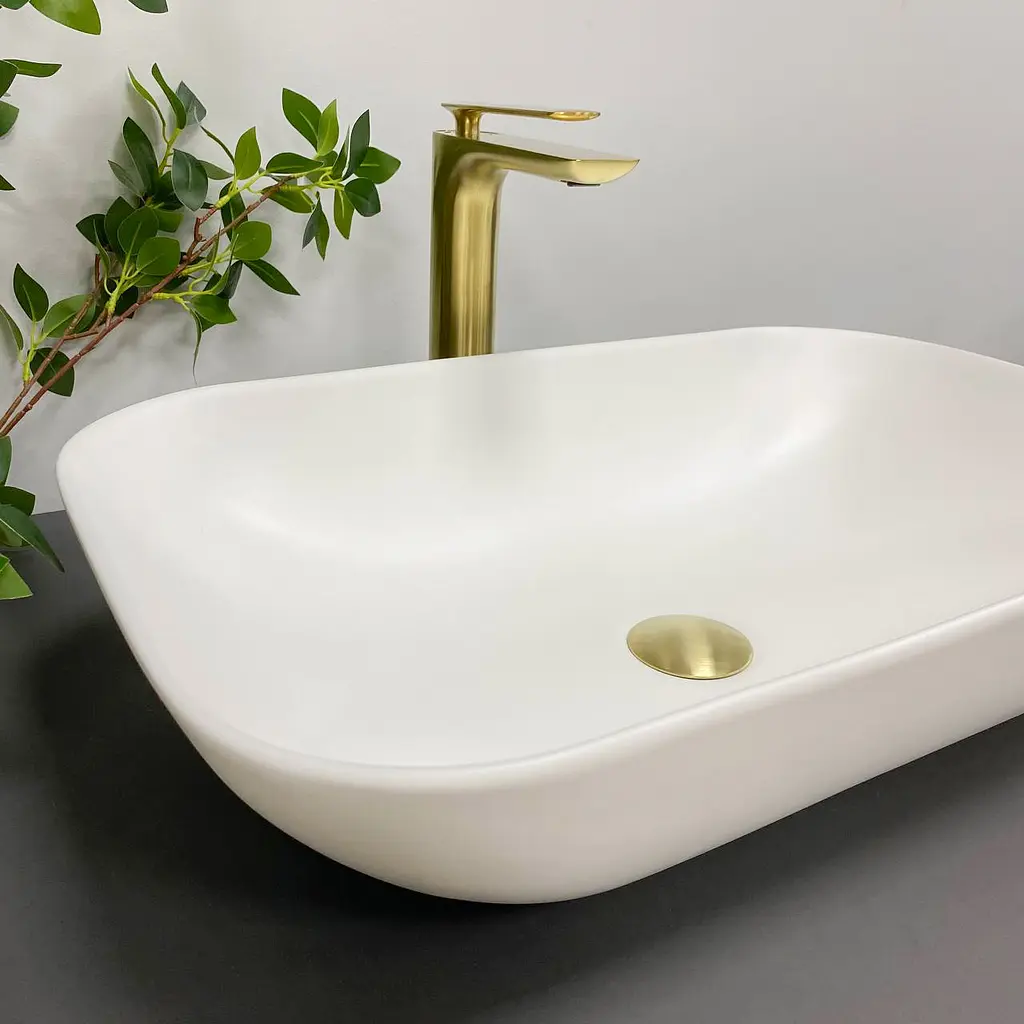 Умивальник VBI Avezzano white matt накладний VBI-014400, Білий матовий - фото 5