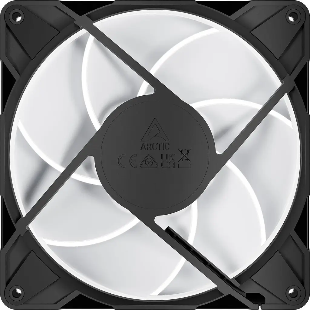Набір із трьох вентиляторів для корпусу 140 мм Arctic P14 Pro 3pcs ACFAN00320A A-RGB/Black - фото 2