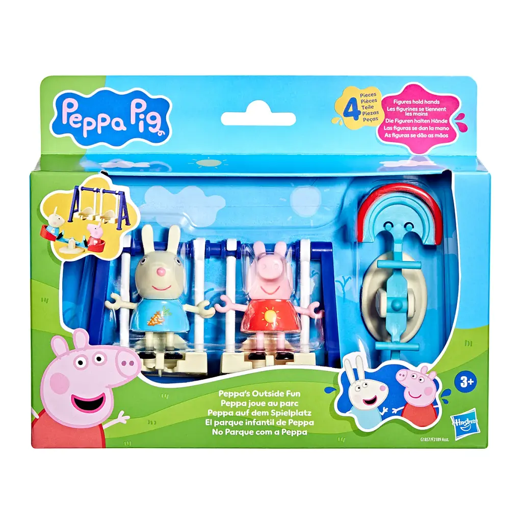 Ігровий набір PEPPA FIGURINES серії "Моменти з Пеппою" – ПРИГОДИ НА ГОЙДАЛКАХ - фото 7
