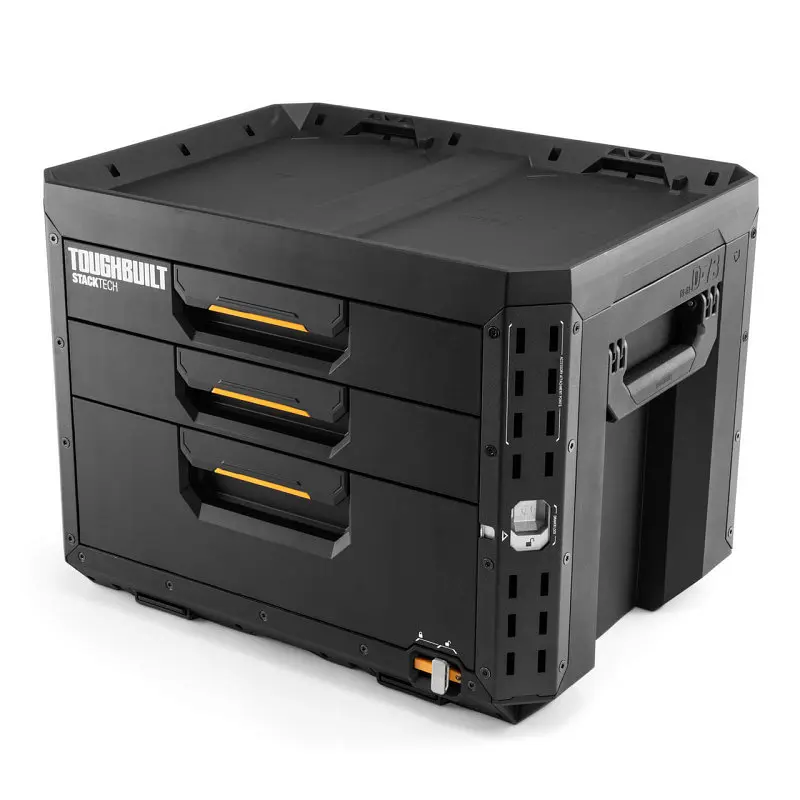 Ящик для інструментів TOUGHBUILT TB-B1-D-73 StackTech великий з 2+1 висувними шухлядами - фото 2