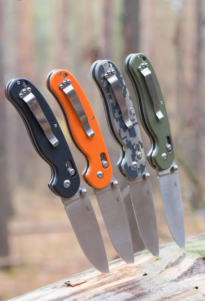 Ніж складаний Ganzo G727M зелений - фото 7