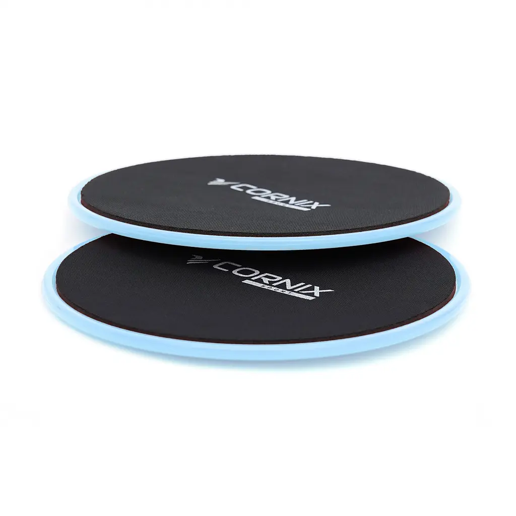 Диски-слайдери Cornix Sliding Disc для ковзання (глайдингу) 2 шт XR-0179 Sky Blue - фото 2
