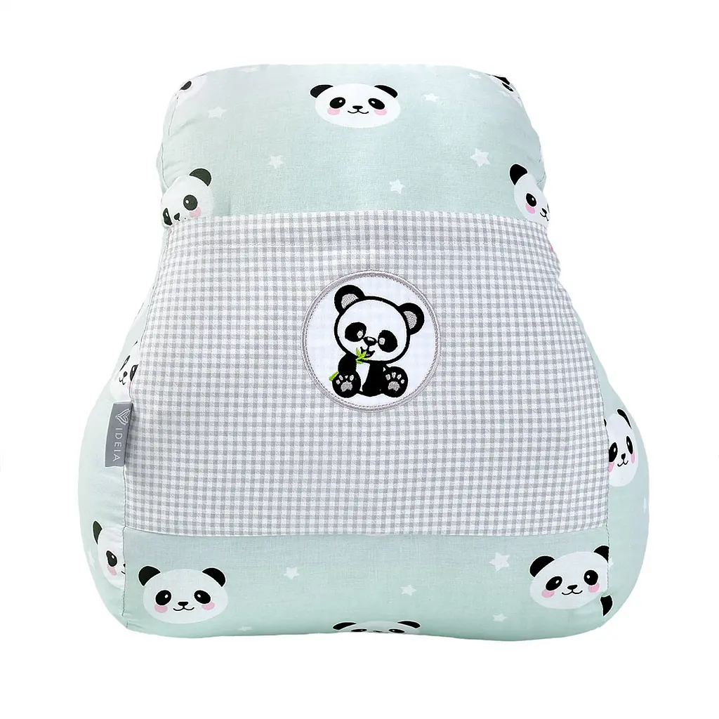 Подушка для годування Papaella Mini Панда, 28х30 см, м'ята (8-31999) - фото 7