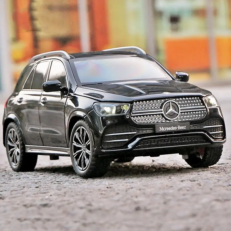 Колекційна металева модель автомобіля АвтоЕксперт Mercedes-Benz GLE 350 з інерцією, світлом та звуком 1:24 - фото 2