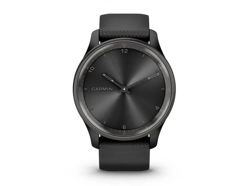 Смарт-годинник Garmin Vivomove Trend Slate S. Steel Bezel with Black Case and S. Band (010-02665-00) - фото 2