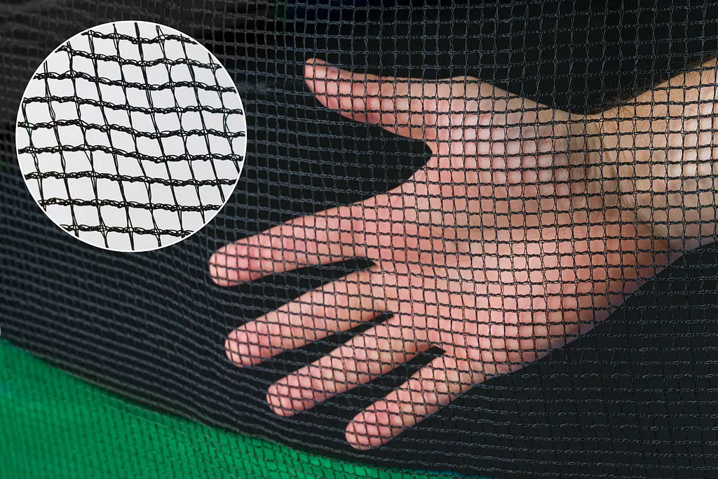 Батут Hop-Sport 8ft (244см) зелений з внутрішньою сіткою - фото 11