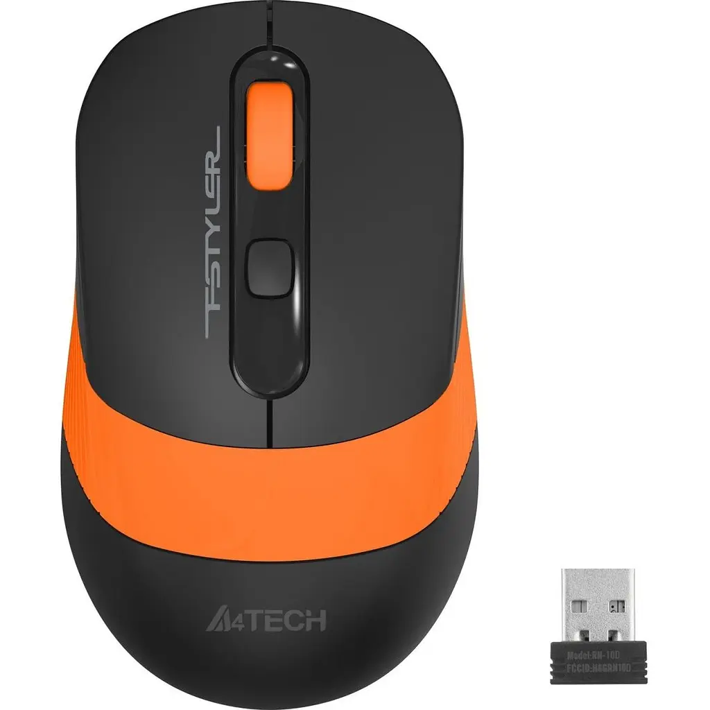 Миша A4Tech Fstyler FG10S Orange [135960] - фото 5