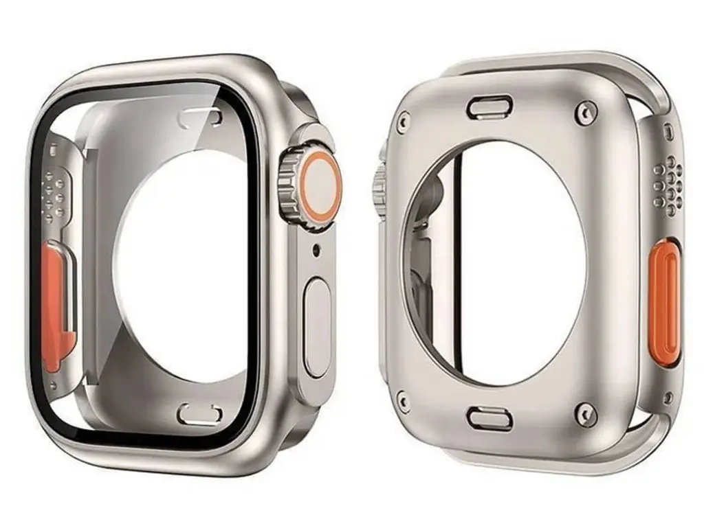 Захисний чохол із захисним склом Choice 3 для Apple Watch 40 мм у стилі Ultra Titanium - фото 2