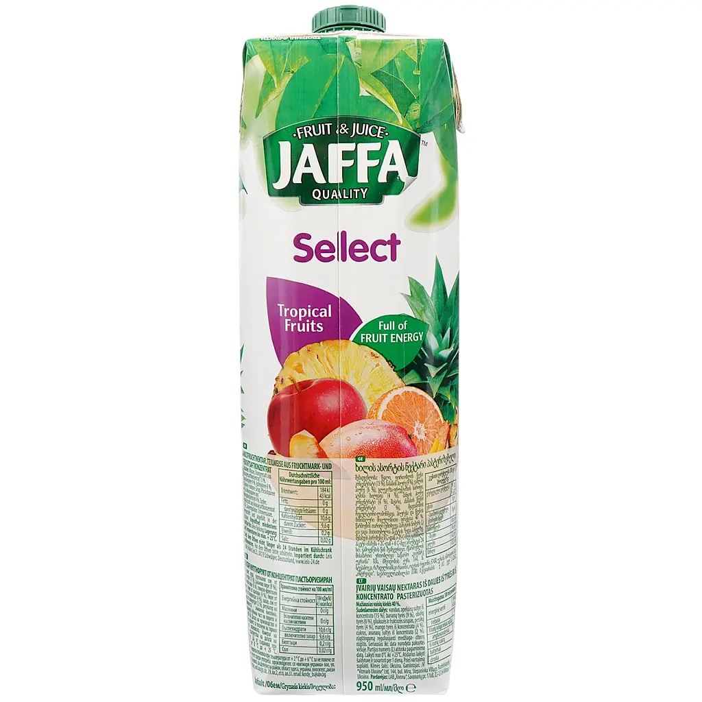 Нектар Jaffa мультифруктовий 0.95 л - фото 4