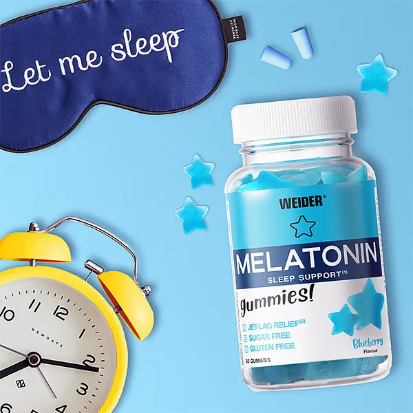Натуральна добавка Melatonin, 60 желейок - Чорниця Weider vit0004232 - фото 2