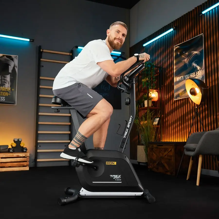 Велотренажер Trex Sport TX-500MB IRON магнітний чорний - фото 2