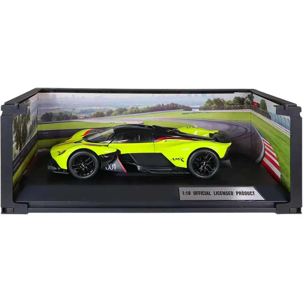 Автомодель - Aston Martin Valkyrie жовтий 1:18 (250937AMVKLG) - фото 11