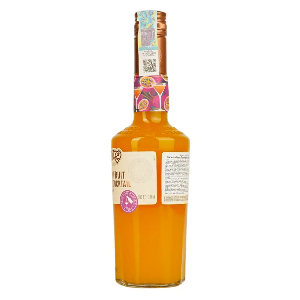Ликер De Kuyper Passionfruit Martini Cocktail 12% 0.5 л - фото 3