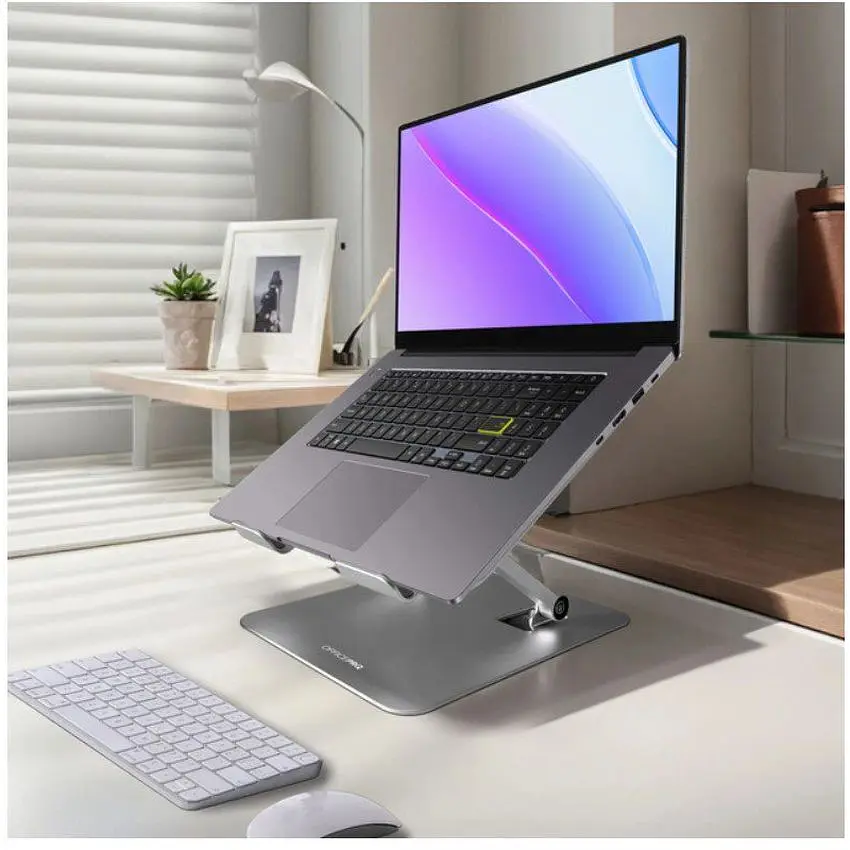 Підставка для ноутбука планшета OfficePro LS-797-G Alloy Aluminum Gray - фото 11