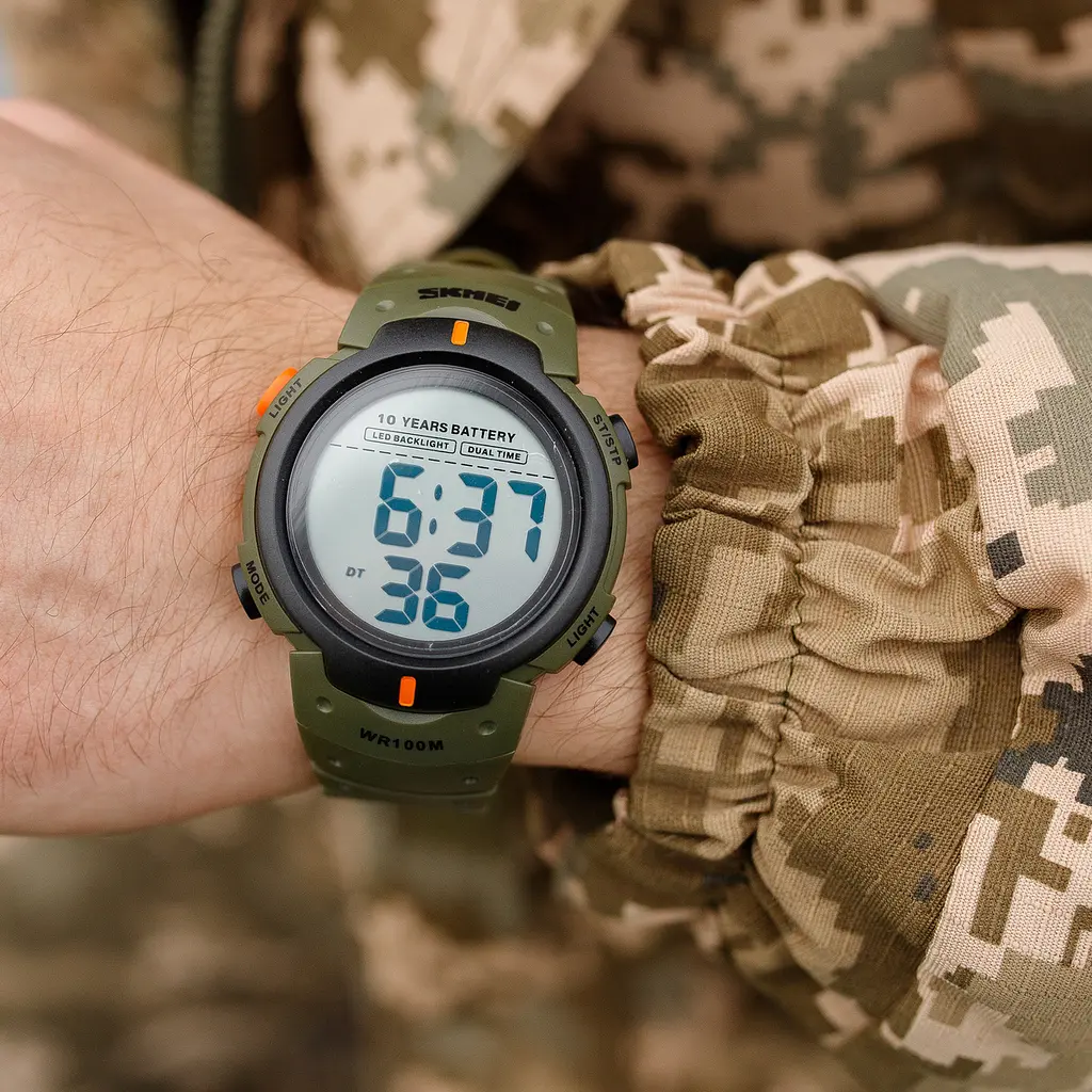 Годинник Skmei Neon 10 Bar - фото 3