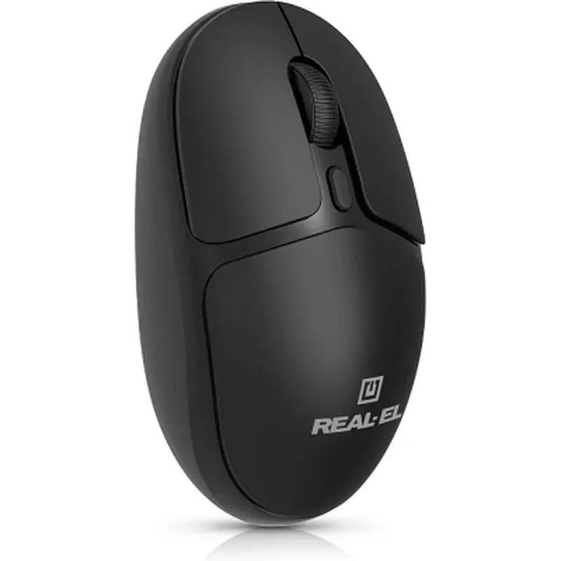 Мишка REAL-EL RM-335W Wireless Black (EL123200055) - фото 7