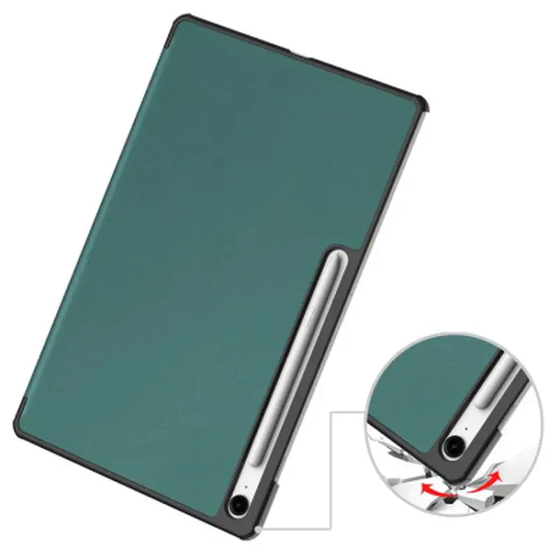 Чохол до планшета BeCover Smart Case Samsung Galaxy Tab S10 FE Plus (SM-X620/SM-X626) 13.1" Dark Green (713383) - фото 7