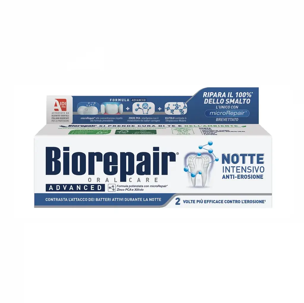 Зубна паста Інтенсивне нічне відновлення BioRepair 75 мл - фото 2