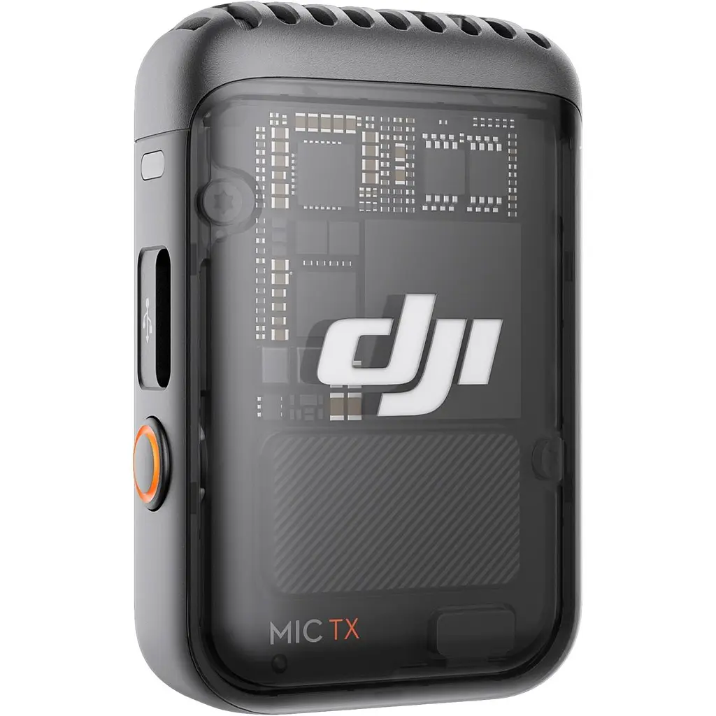 Передавач радіосистеми DJI Mic 2 Transmitter Shadow Black (CP.RN.00000328.01) [104407] - фото 2