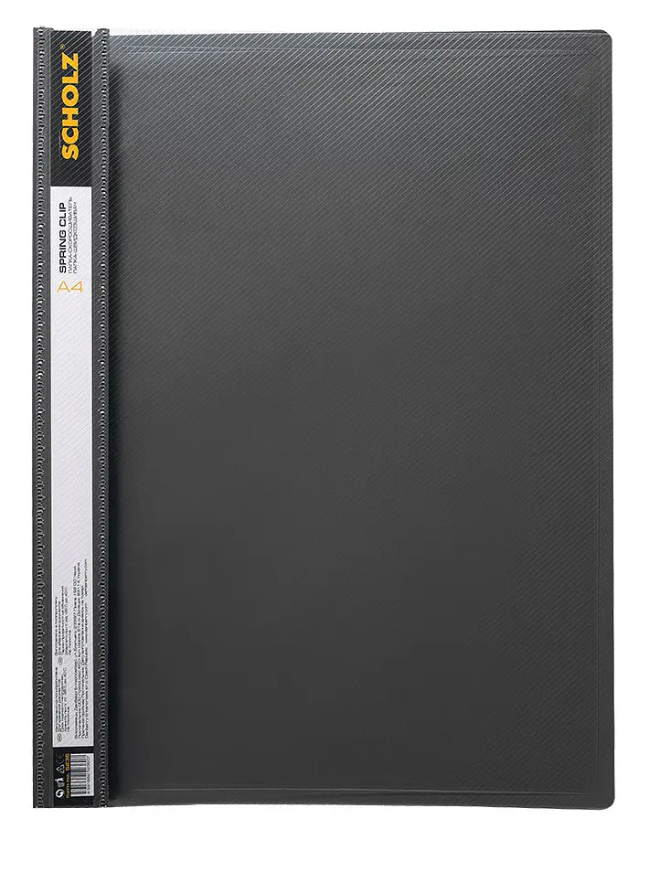 Папка-зшивач А4 "SCHOLZ 5236" прозр. верх. (1/20/120)