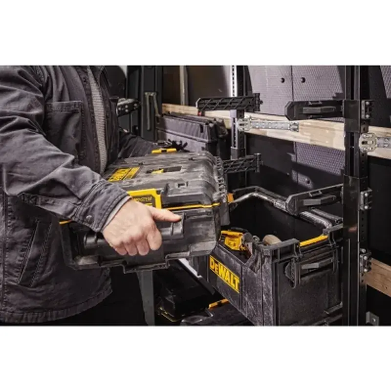 Ящик для інструментів DeWALT TOUGHSYSTEM 2.0 555х385х180 мм, з органайзером для дрібних д (DWST83293-1) - фото 6