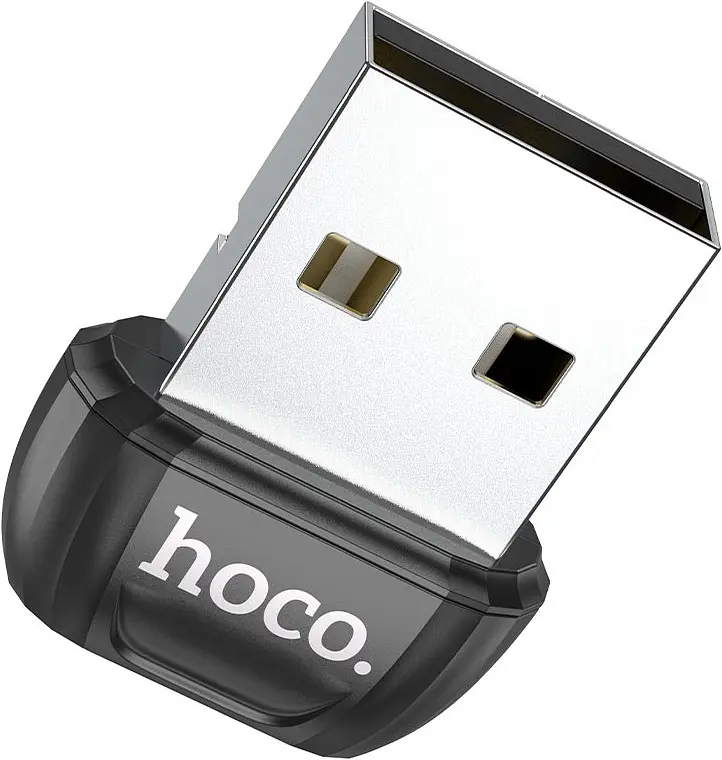 Bluetooth адаптер Hoco UA18 v5.0 black - фото 3