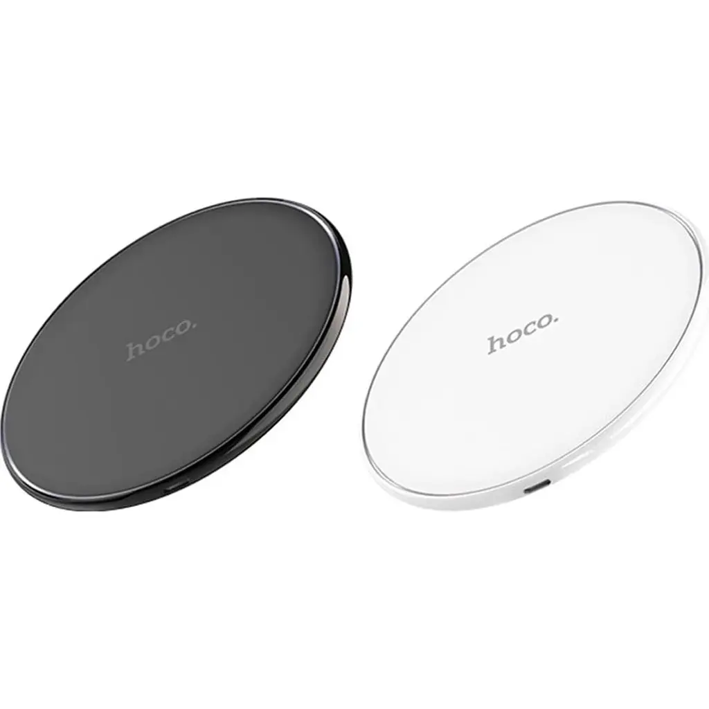 Бездротовий зарядний пристрій Hoco Easy Wireless Charger CW6 Pro White [103862] - фото 5