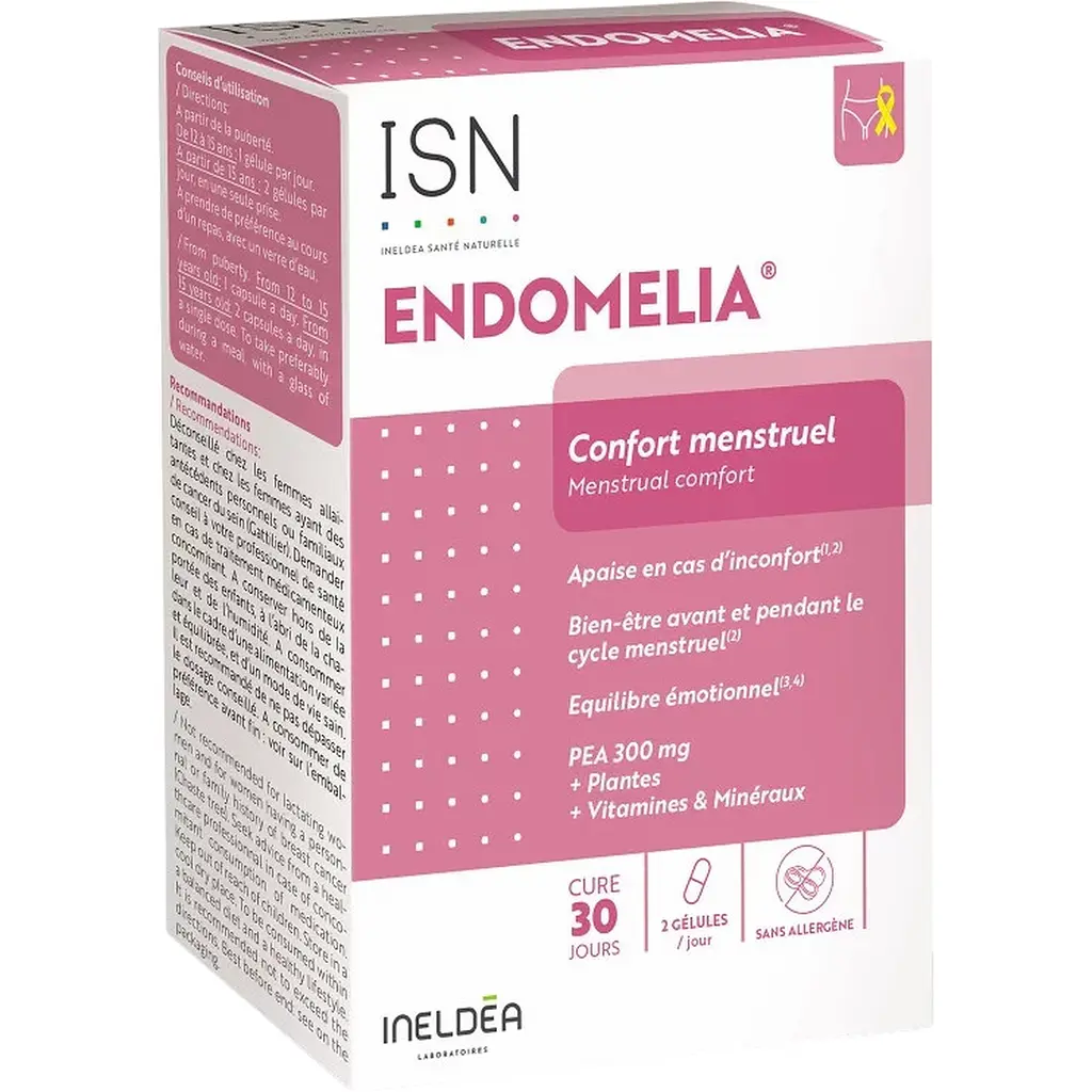 Комплекс Ineldea Endomelia при порушенні менструального циклу 60 капсул