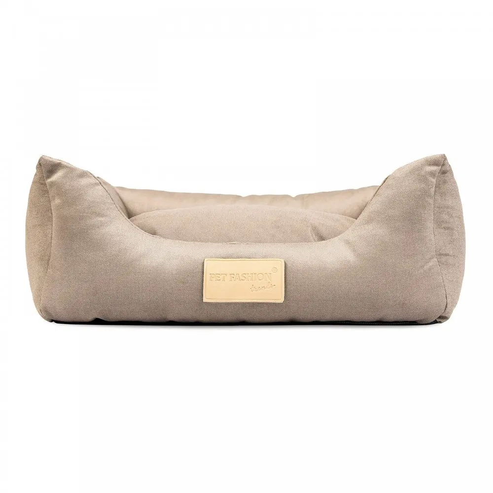 Лежак Pet Fashion Molly №2 для собак і котів пісочний 62х50х19 см - фото 2