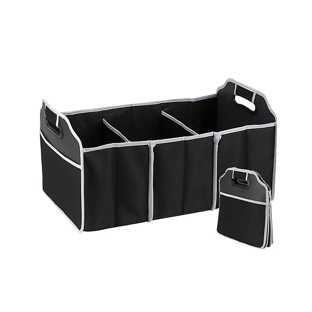Складна сумка - органайзер у багажник або салон автомобіля 23х12.5х12.5 см, Чорна (2191585346) - фото 2