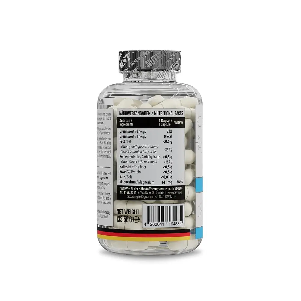 Магній малат MST Magnesium Malate, 120 капсул для підтримки м'язів, кісток - фото 2