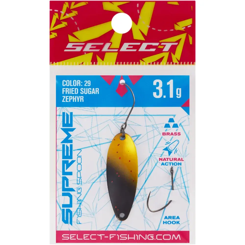 Блесна Select Supreme 3.1g 34mm #29 Fried Sugar Zephyr - фото 2