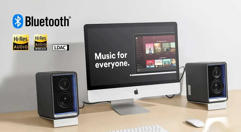 Акустична система Edifier a 2.0 QR65 70W Bluetooth Hi-Res Black (QR65Black) - фото 8