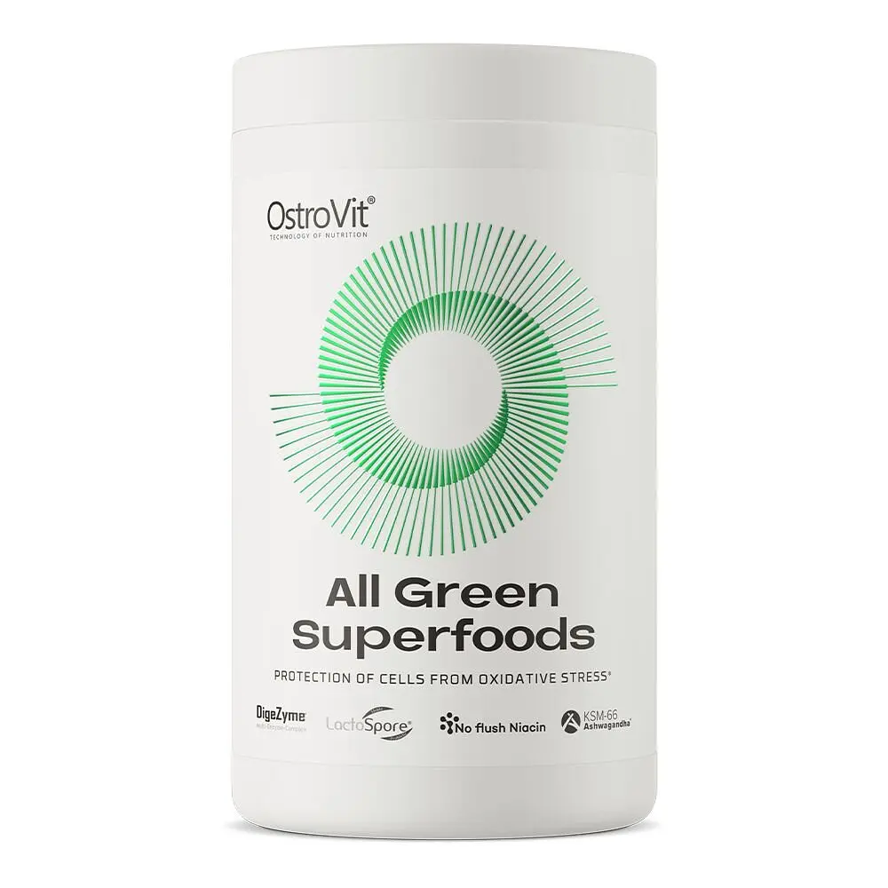 Натуральна добавка OstroVit All Green Superfoods, 345 грам