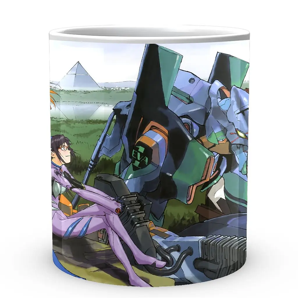 Кухоль GeekLand Evangelion Євангеліон EVA 002.29 330 мл білий - фото 2