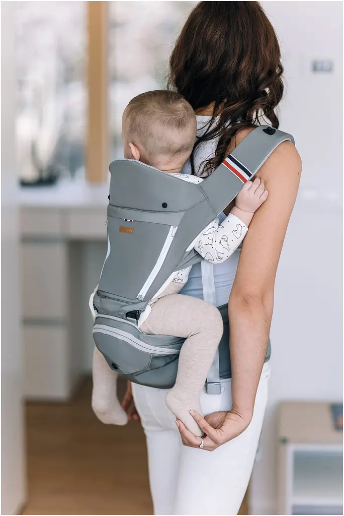 Сумка-кенгуру FreeON Easy Move 6 в 1 серая - фото 4