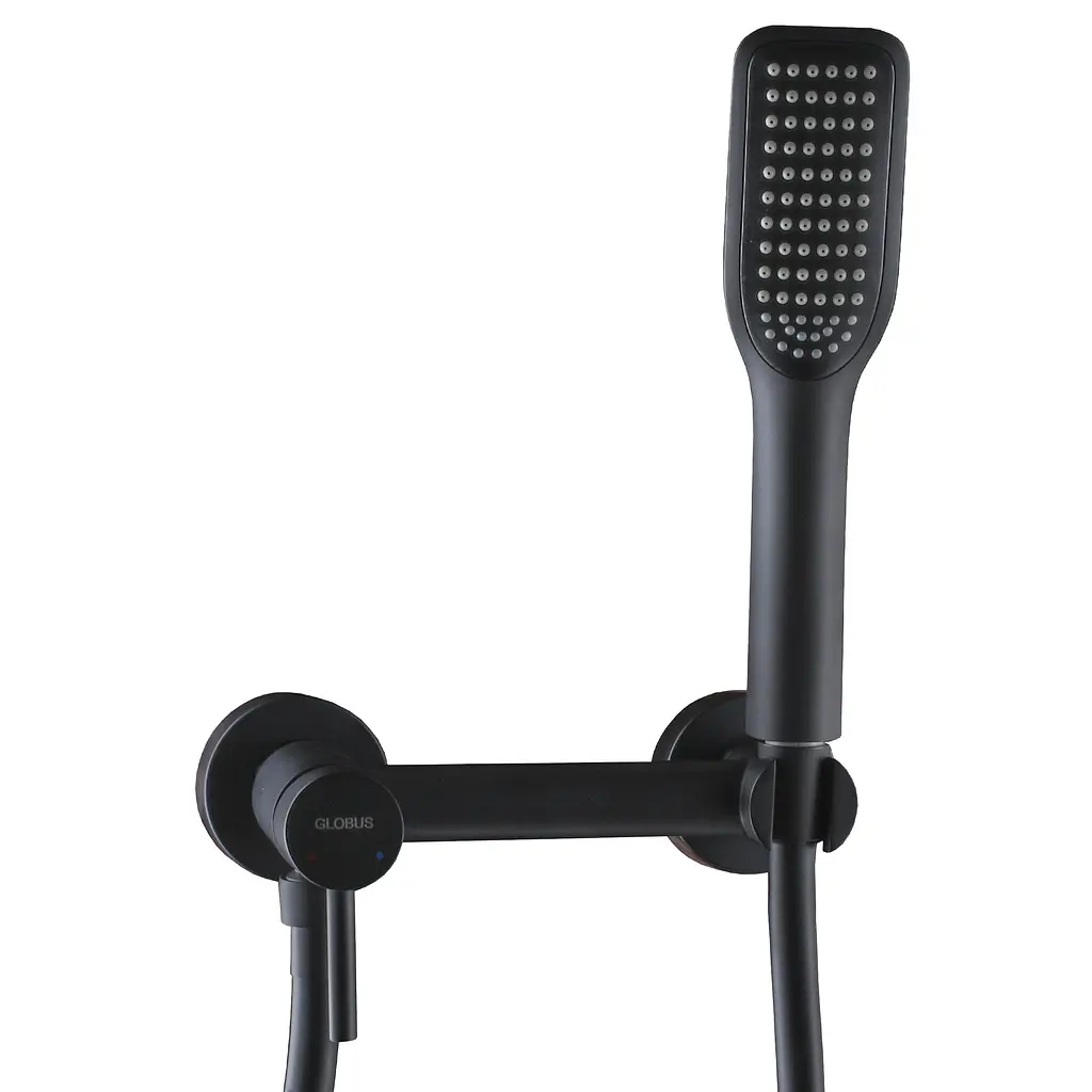 Змішувач для душу Globus Lux Alpen SBT1-105-BB Чорний матовий - фото 2