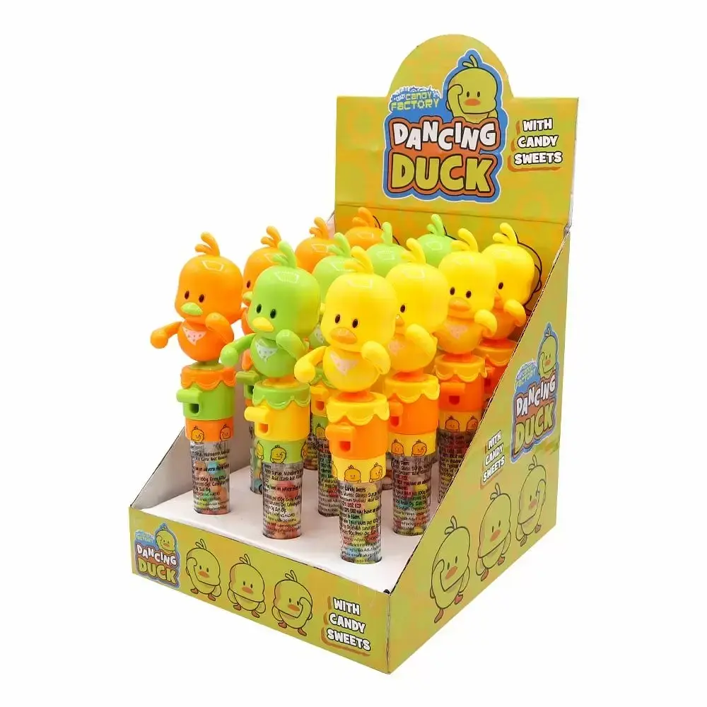 Качка, що танцює, з цукерками Crazy Candy Factory Dancing Duck 10g - фото 3