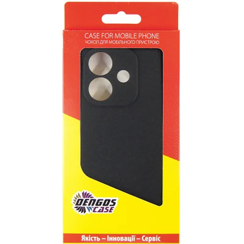 Чохол до мобільного телефона Dengos Carbon + glass Oppo A40m/A40 Black (DG-KM-159) - фото 4