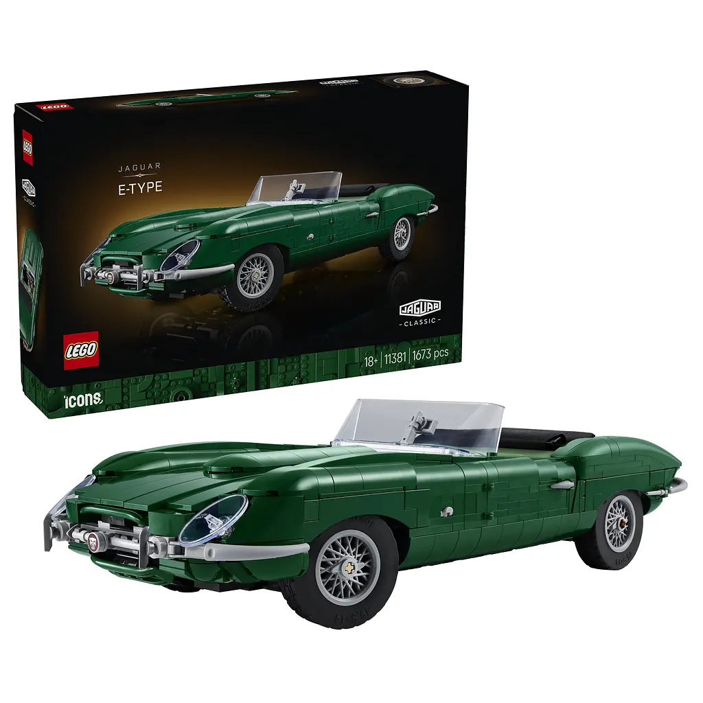 Конструктор LEGO Icons Jaguar E-Type (11381) - фото 7