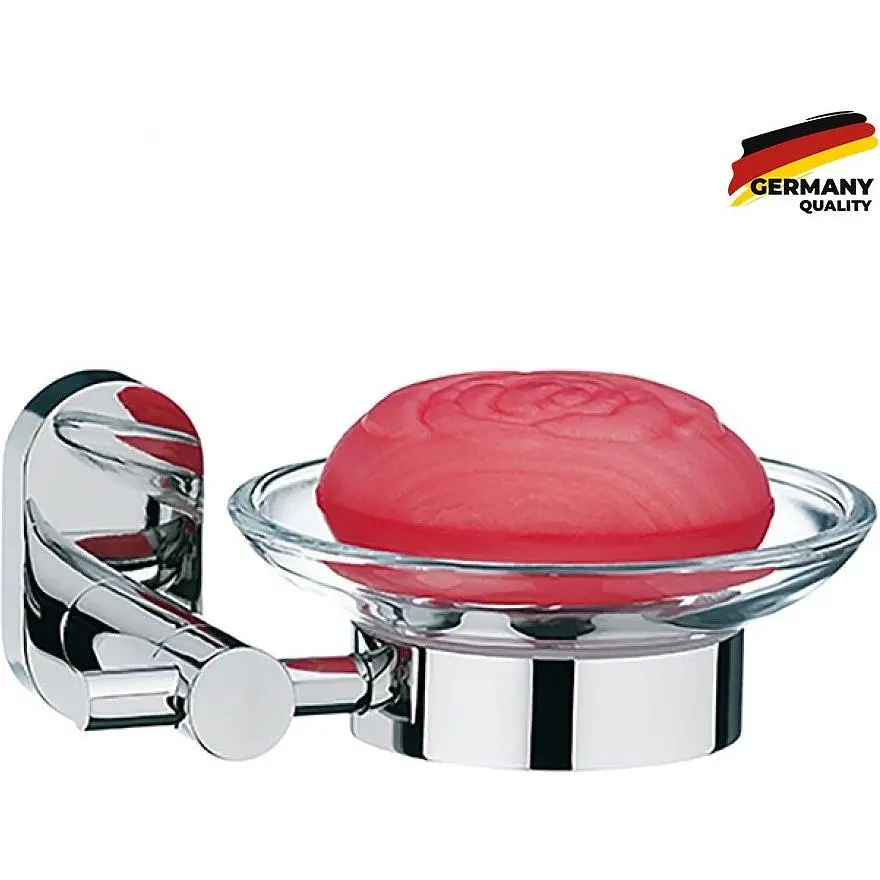 Мильниця настінна Kela Lucido 11.5х7.5х6 см срібляста (22674) - фото 2