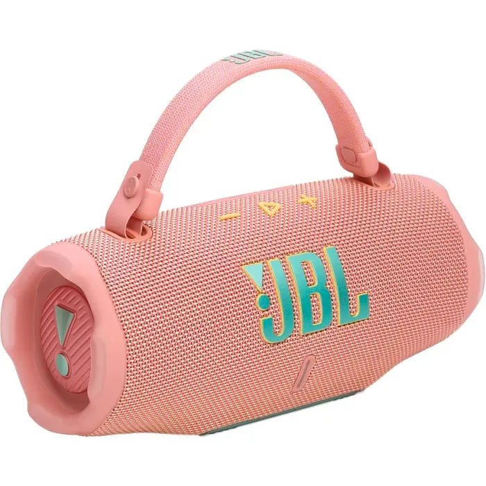 Портативна акустика JBL Charge 6 Pink (JBLCHARGE6PINK) - фото 2