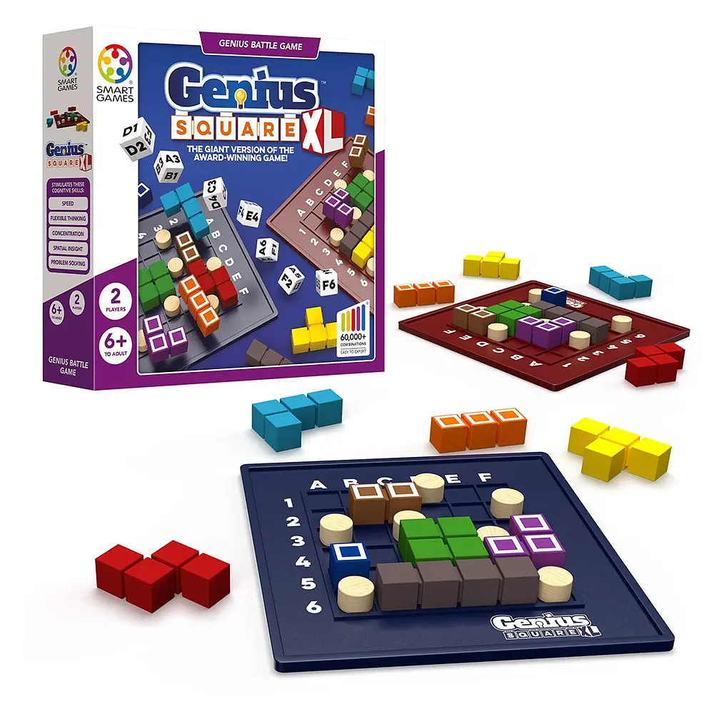 Настольная игра Smart Games Гениально. Тактика в квадрате XL версия (Genius Square XL) (SGHP 004) - фото 3