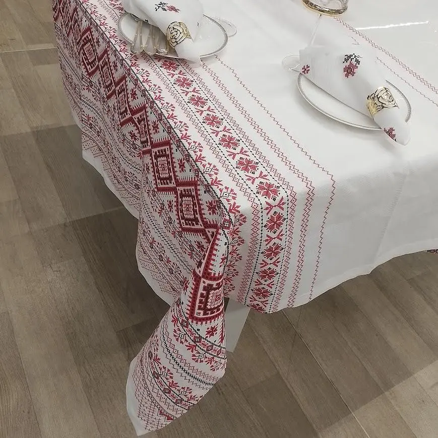 Скатертина Domikus український орнамент 140х110 см  (4829900028800) - фото 3