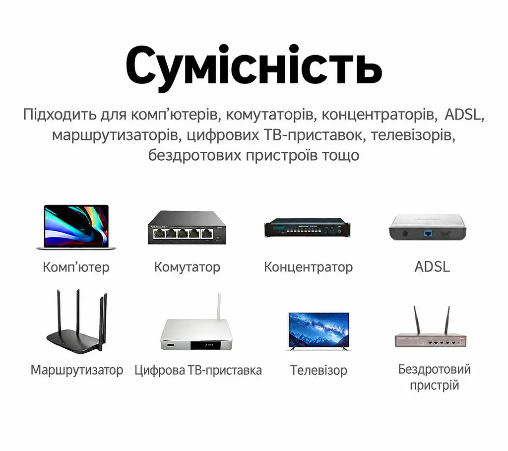 Екрановані конектори для обтискання витої пари UGREEN NW184 10 шт. отвори для жил 1,2 ± 0,02 мм штекери RJ45 Cat.6 потрібен кримпер для контактів RJ45 і металевого хвостового затискача двокомпонентна конструкція з напрямною для жил позолочені мідні контакти сріблясті з прозорим корпусом і золотистими контактами (85398) - фото 13