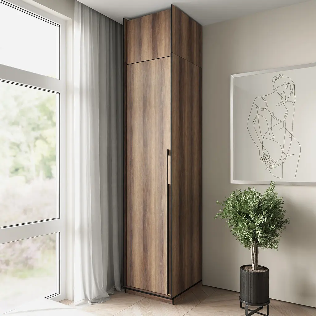 Пенал для дому Flamecame зі штангою у спальню FR-12 Кверкус - фото 3