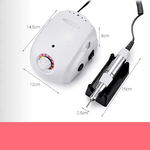 Апарат фрезер SalonHome T-GF-220 для педикюру та манікюру 55000 оборотів White - фото 2