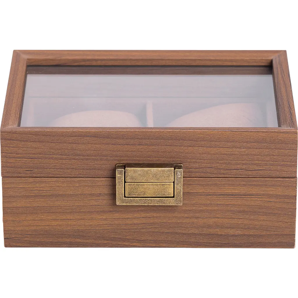 Скринька для годинників Yiwu із накидним замком 16.5х12х7.5 см HP-5-10 - фото 4