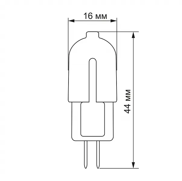 LED лампа VIDEX G4e 2W G4 4100K - фото 3